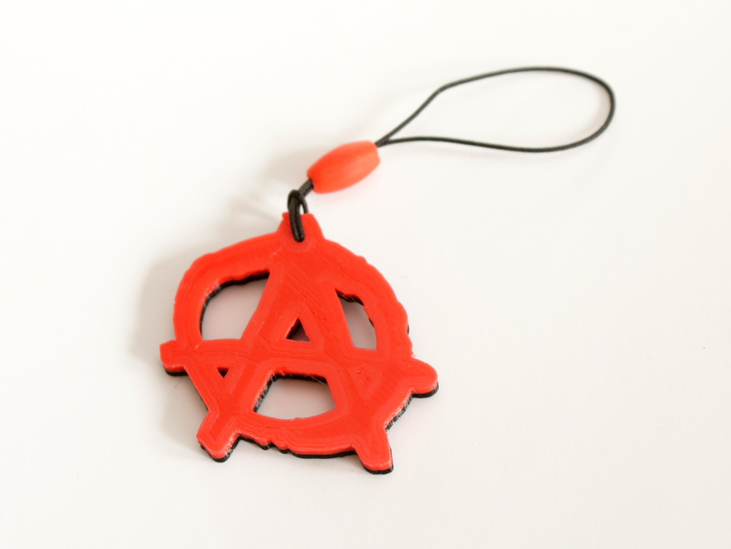 Anarchy Keychain