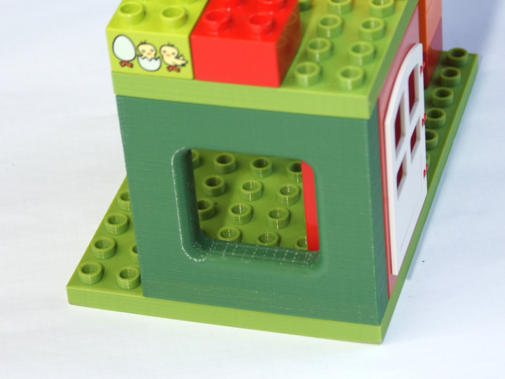 LEGO DUPLO - Compatible Brick Wall 6x1x5