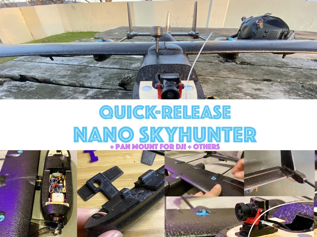 Nano Skyhunter Quick Release + Pan