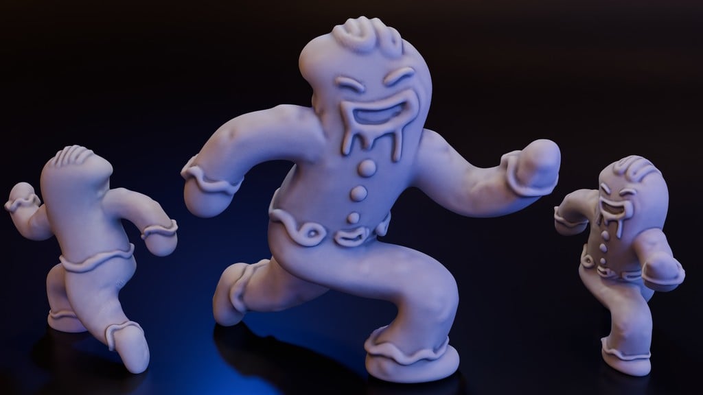 Gingerbrute - Tiny Construct (DND / TTRPG)