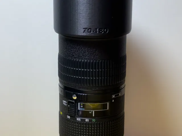 Lens Hood for the Nikon 70-180 f4.5-5.6 Micro