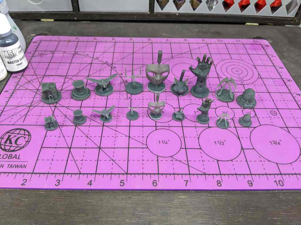 Final Girl Thematic Horror Tokens by PengLord | Download free STL model |  Printables.com