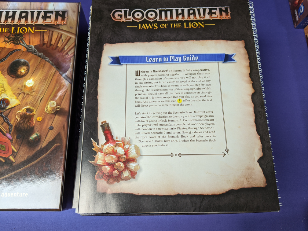 Gloomhaven Jaws of the Lion Organizer (+original Gloomhaven enhancements)