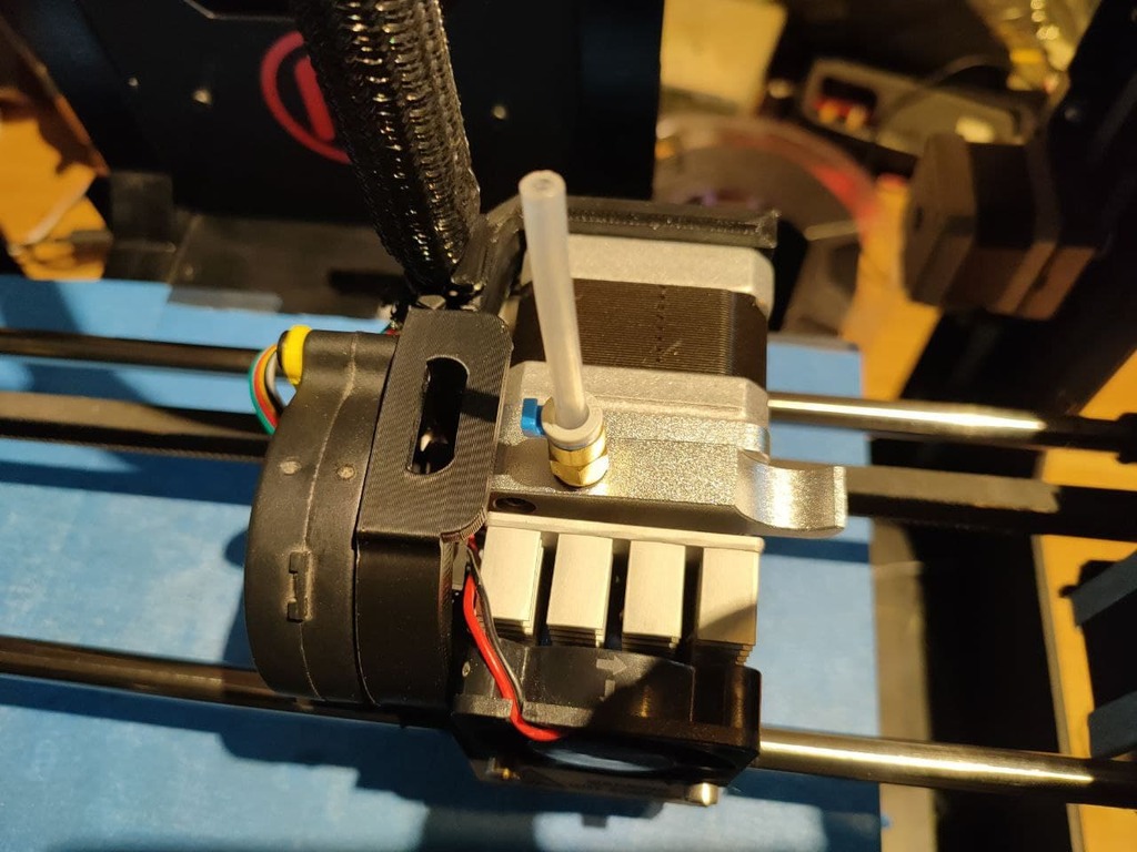 Replicator 2 No cable Fan holder — miniatura 3