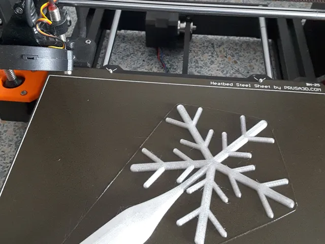 Tree top snowflake