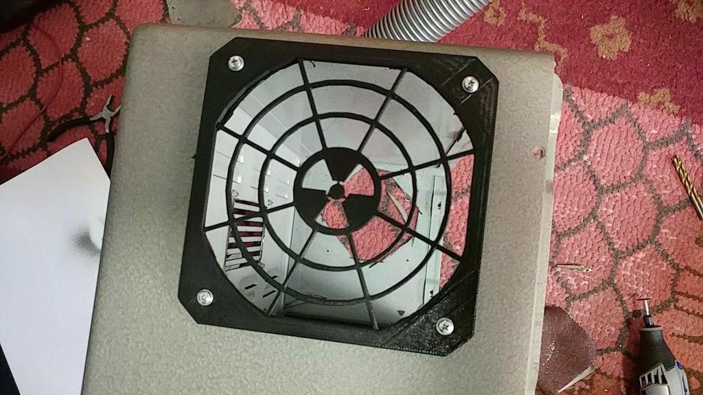 Nuclear Fan Grille 130mm (for 120mm Fans)