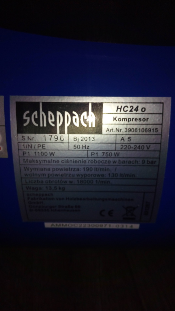 Miniatura 2 do modelo 3D Sheppach Compressor filter