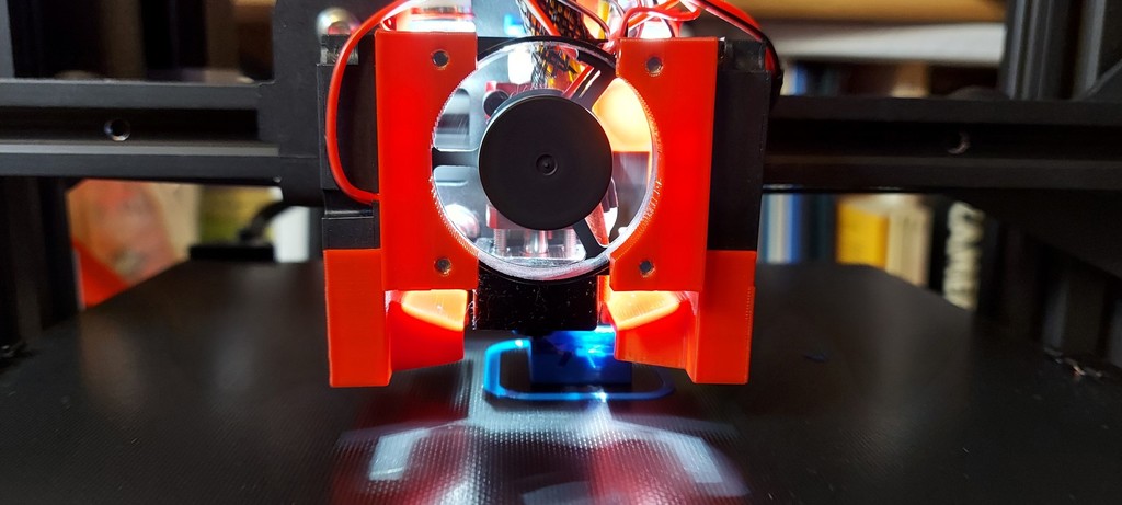 Fan Shroud Voxelab Aquila - Triple Fan and BLMount