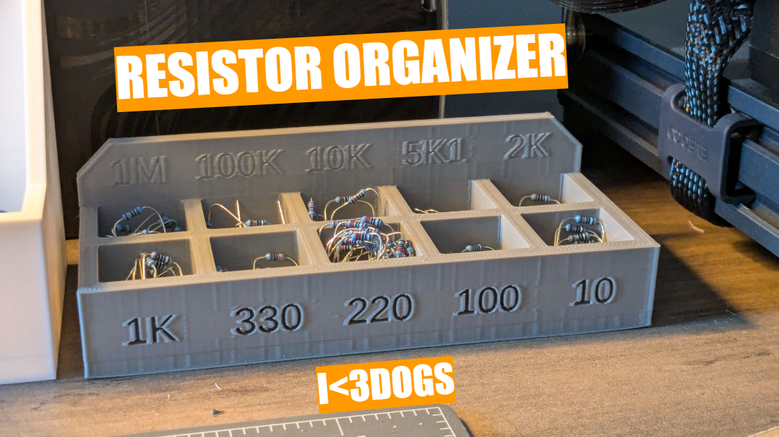 Resistor Organizer