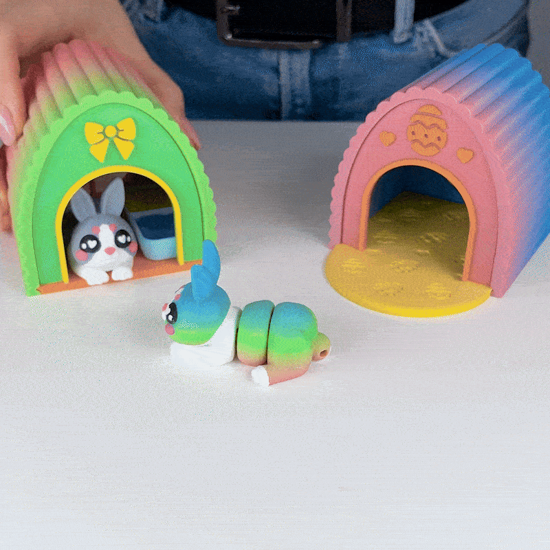 Diorama for Cute Flexi Animals, Cute Bunny Edition — thumbnail 4