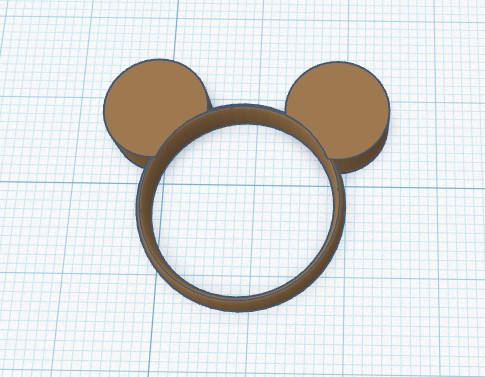 Miniatura 2 do modelo 3D Mickey Mouse Ring