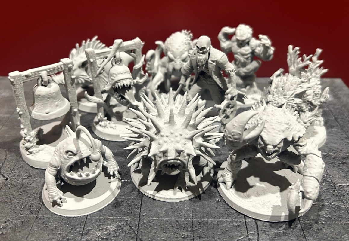 Miniatura 2 do modelo 3D Barnacle Beast TTPRG mini