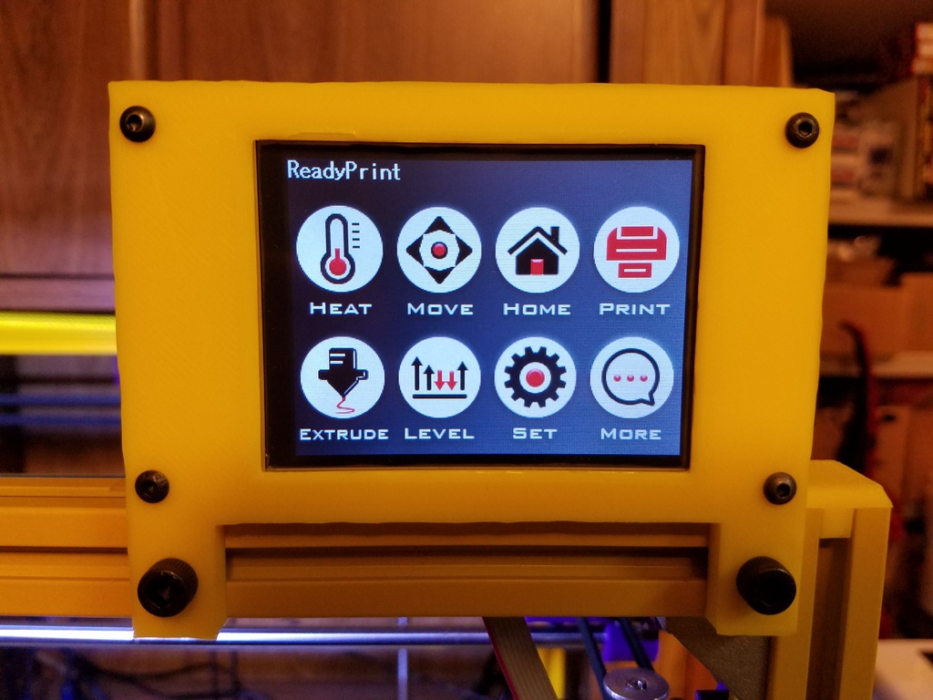 MKS TFT32 Display mount for Hypercube and other 2020 based printers