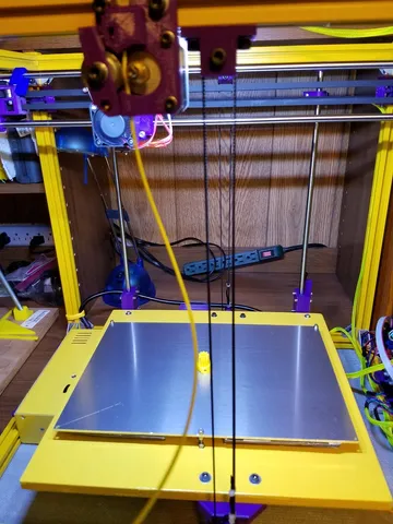 Dual GT2 Belt Driven Z Axis for Hypercube