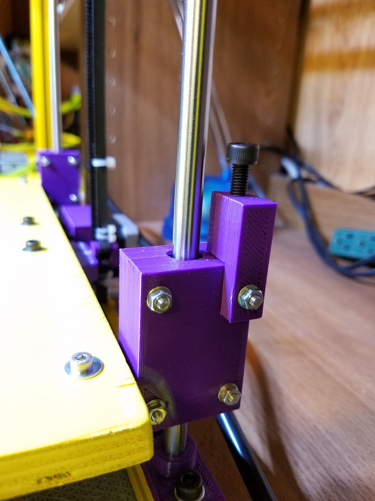 Dual GT2 Belt Driven Z Axis for Hypercube by n9jcv Download free STL