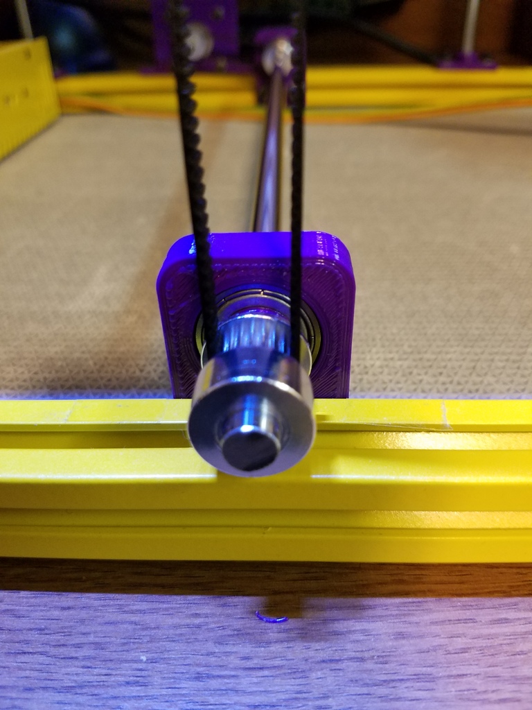 Dual GT2 Belt Driven Z Axis for Hypercube by n9jcv Download free STL