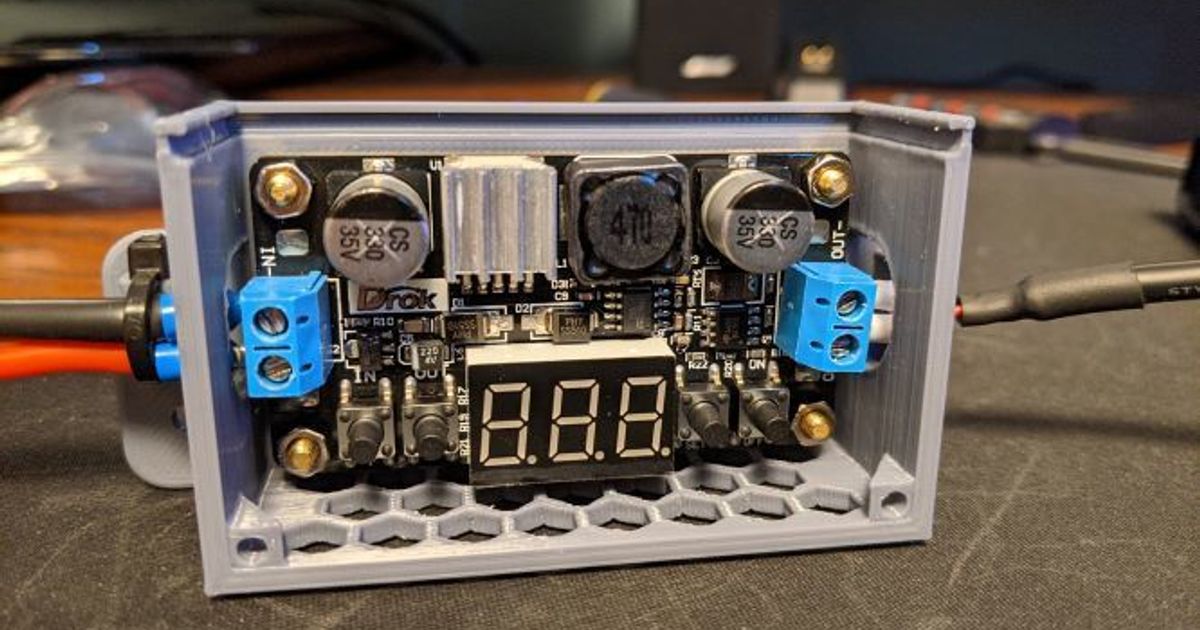 Dork Buck Converter Case by Prints_r_us Download free STL model