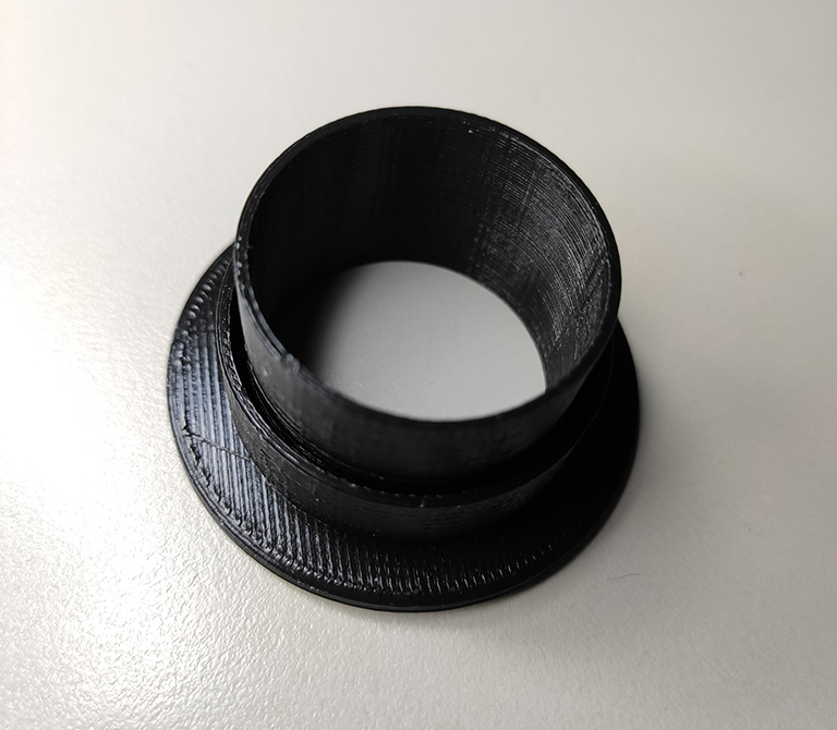 Holder for roll of toilet paper