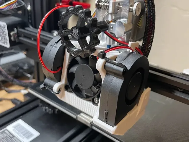 Satsana Dual 5015 + Micro Swiss DD/Hotend + CR Touch Fan Shroud