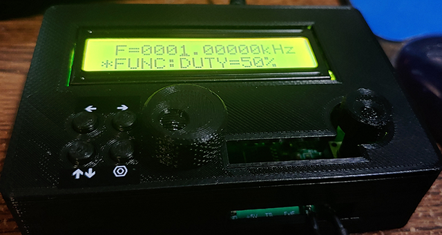 Miniatura 5 do modelo 3D DDS Signal Generator Case w/ Knobs