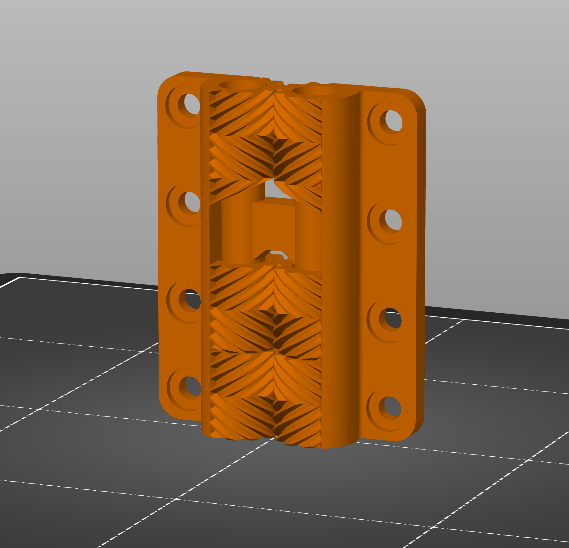 Cleanup version of PIP pseudo mini gear hinge
