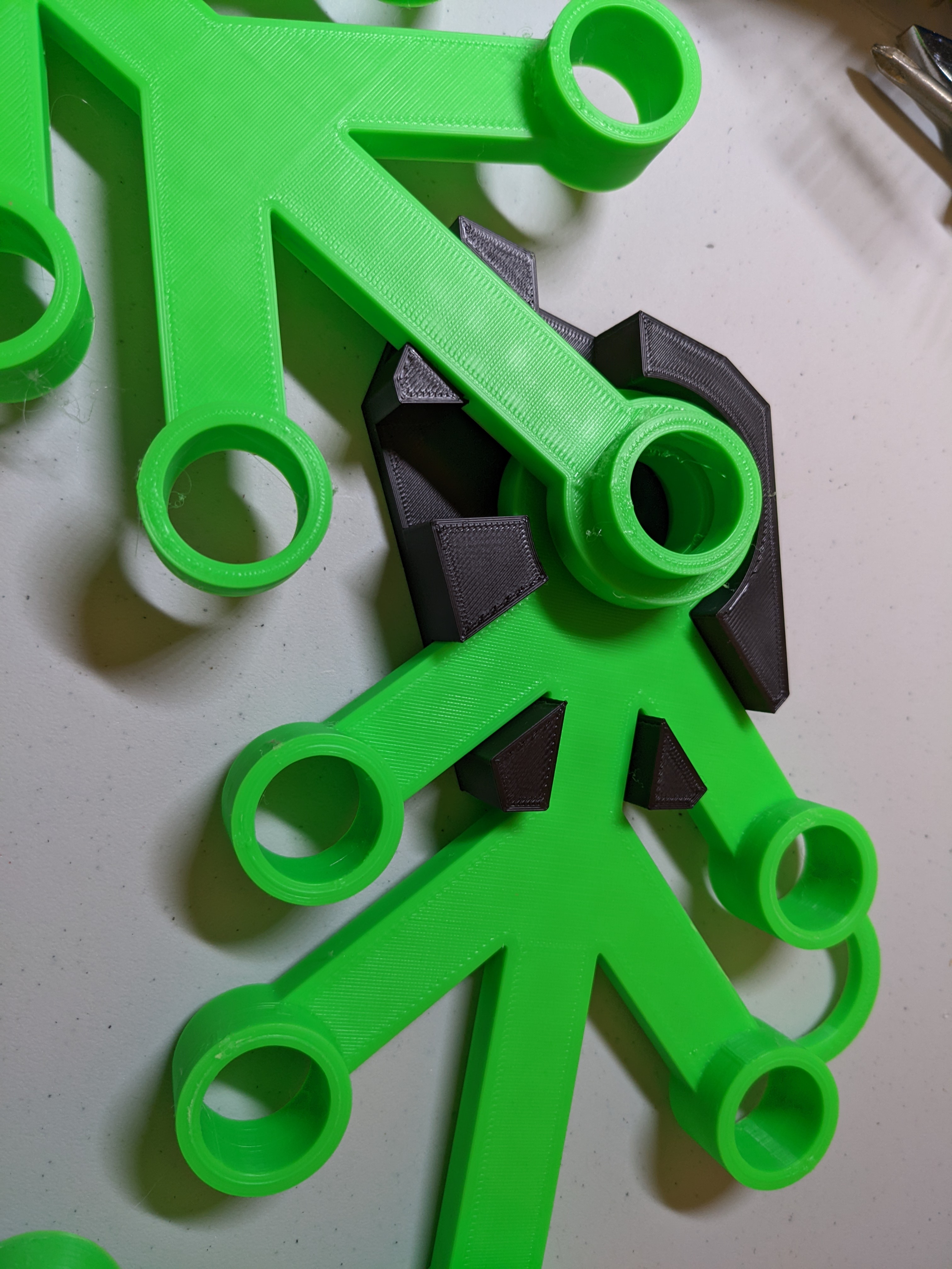 Shorter Shim for Lego Wreath Angles (remix) 3D model thumbnail