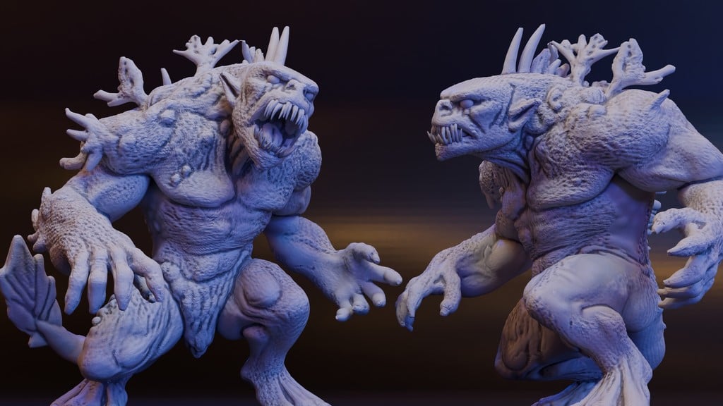 Aquatic Troll (DND / TTRPG)