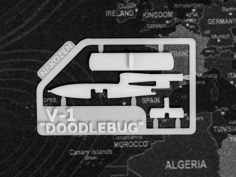 Miniatura 2 do modelo 3D V1 "Doodlebug" Mini Kit Card