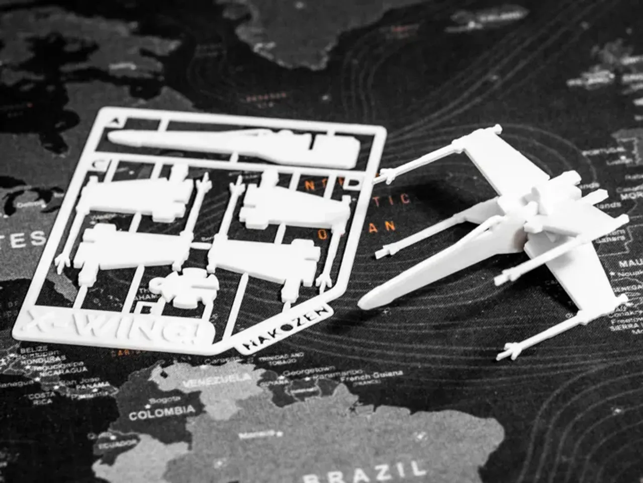 Muldyr tung tigger X-Wing Kit Card REDUX by Nakozen | Download free STL model | Printables.com