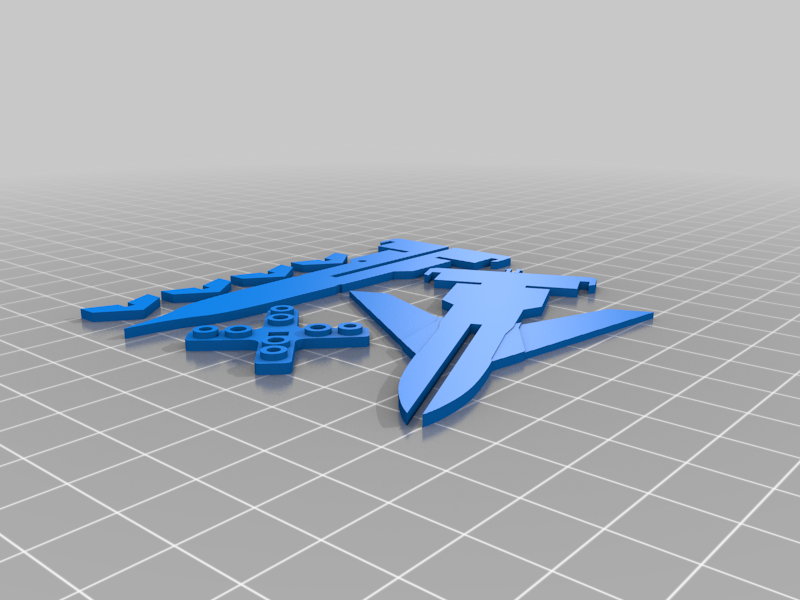 Miniatura 5 do modelo 3D Thunderbird 1 Kit Card