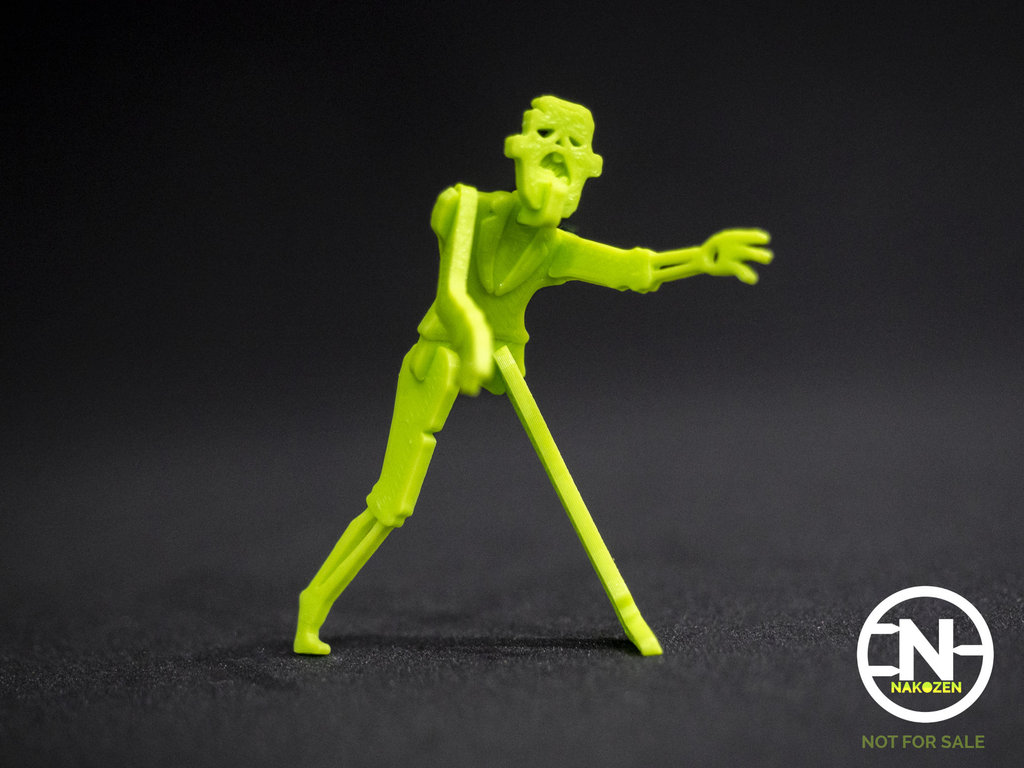 Miniatura 2 do modelo 3D Zombie Kit Card