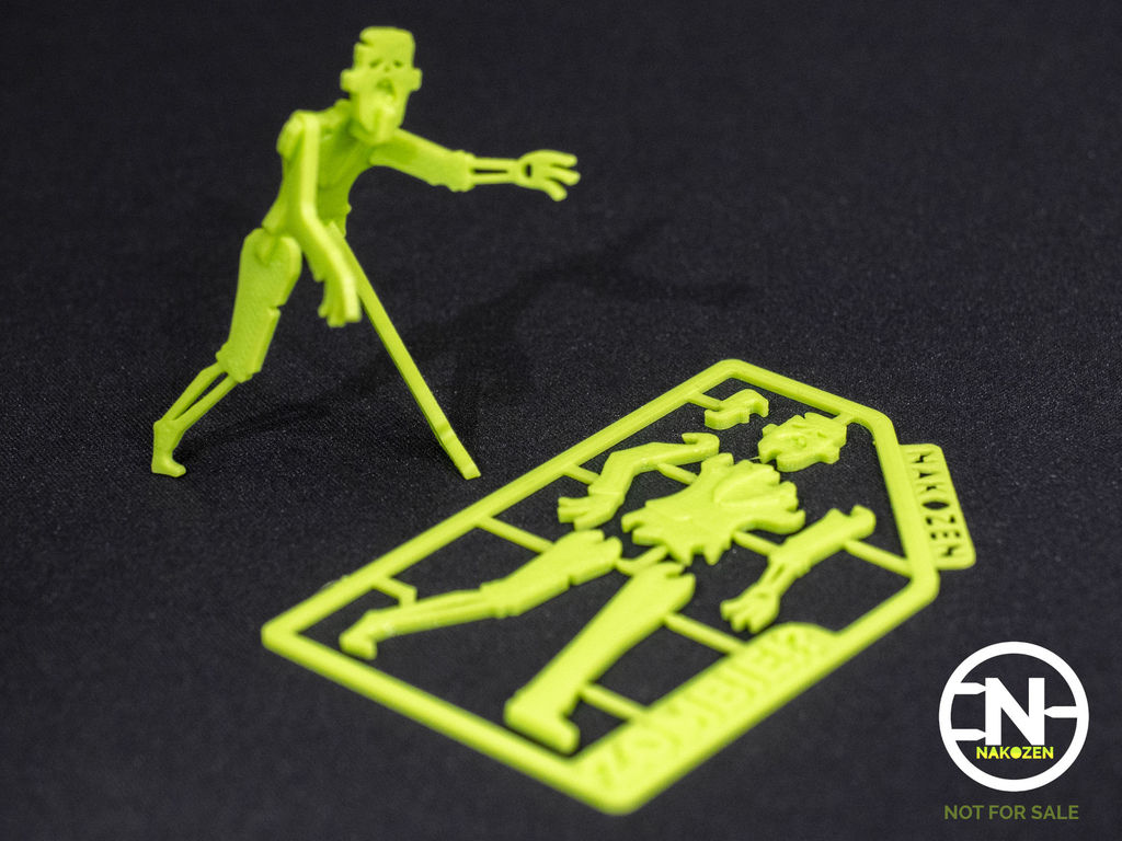 Miniatura 3 do modelo 3D Zombie Kit Card