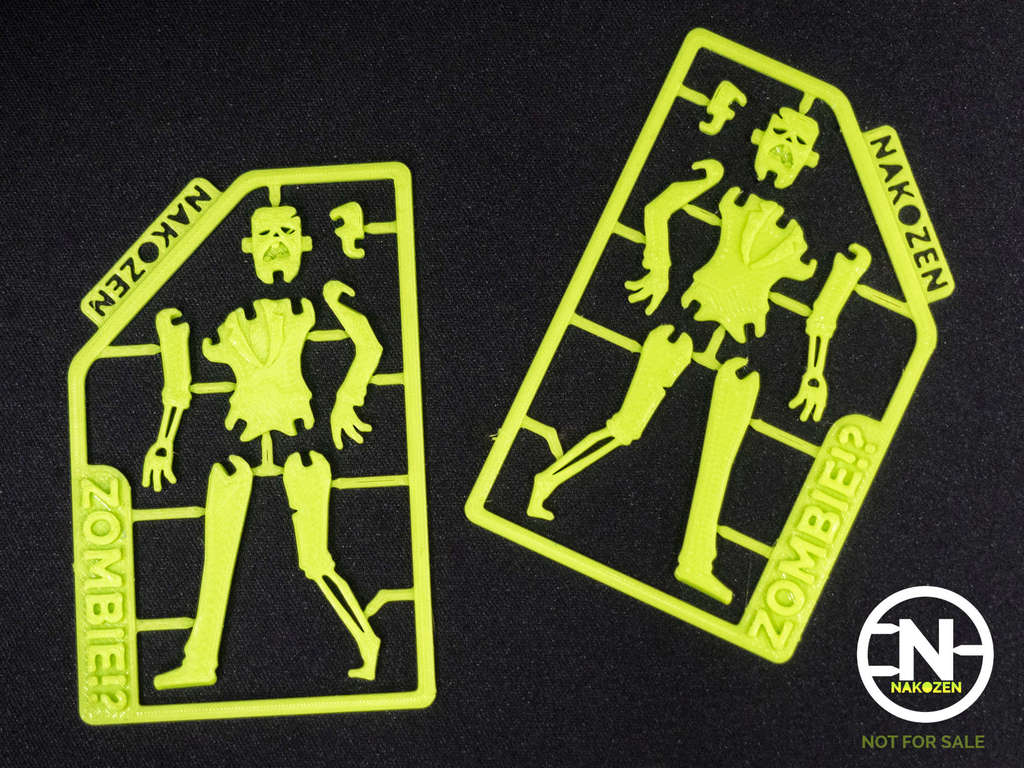 Miniatura 4 do modelo 3D Zombie Kit Card