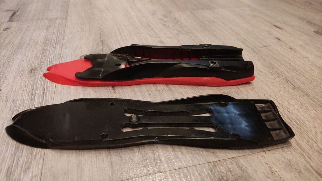 look px ski bindings base plate