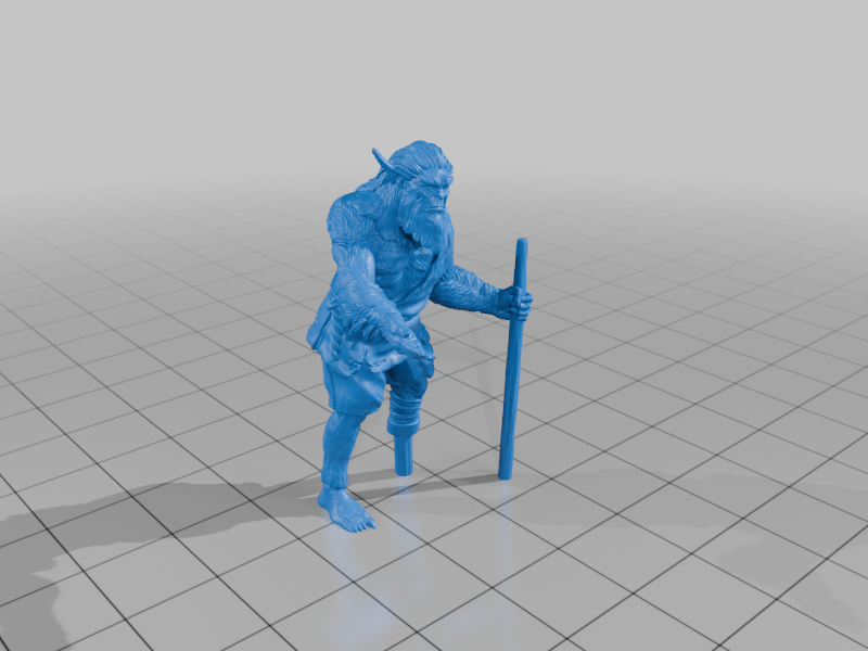 Miniatura 3 do modelo 3D Bugbear Beggar