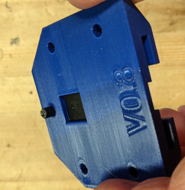 ToughBuilt ClipTech Receiver Assembly Putting in the Spring Pin