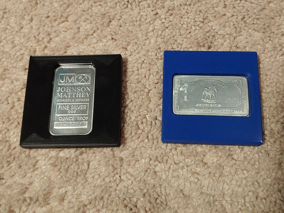 1 Oz Silver Bar Capsule Holder