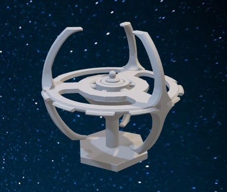 Star Trek Cardassian DS9 Outpost Base Catan