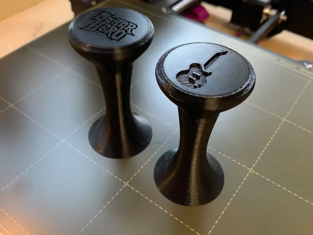 Guitar Hero controller mounting rods