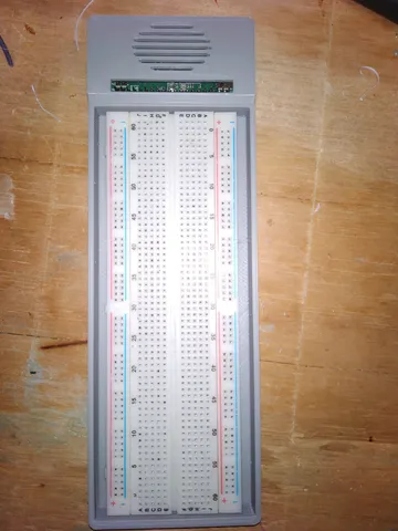 Raspberry pi zero breadboard holder