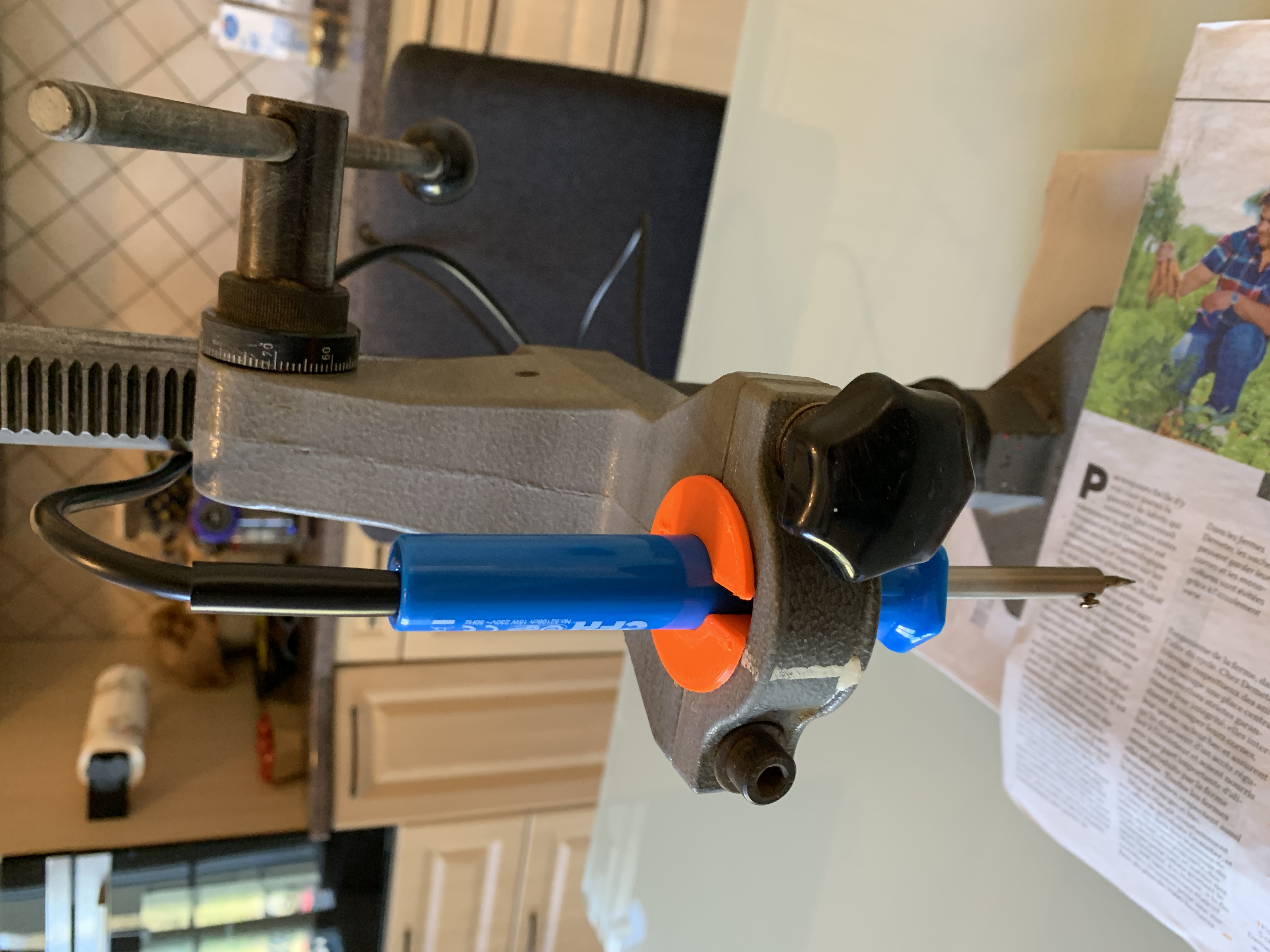 Insert press adapter