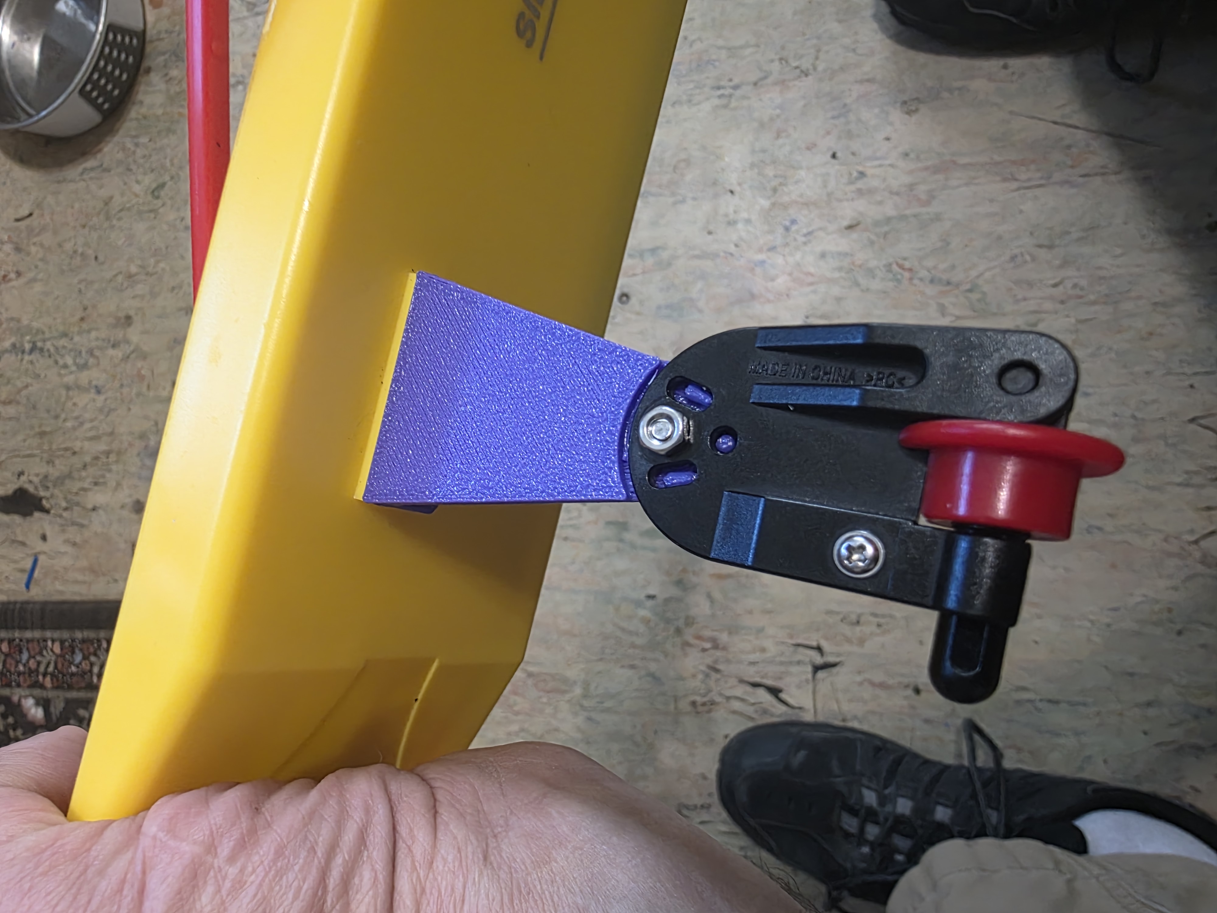 TEMU Planer board tow arm repair (cheap planer board)