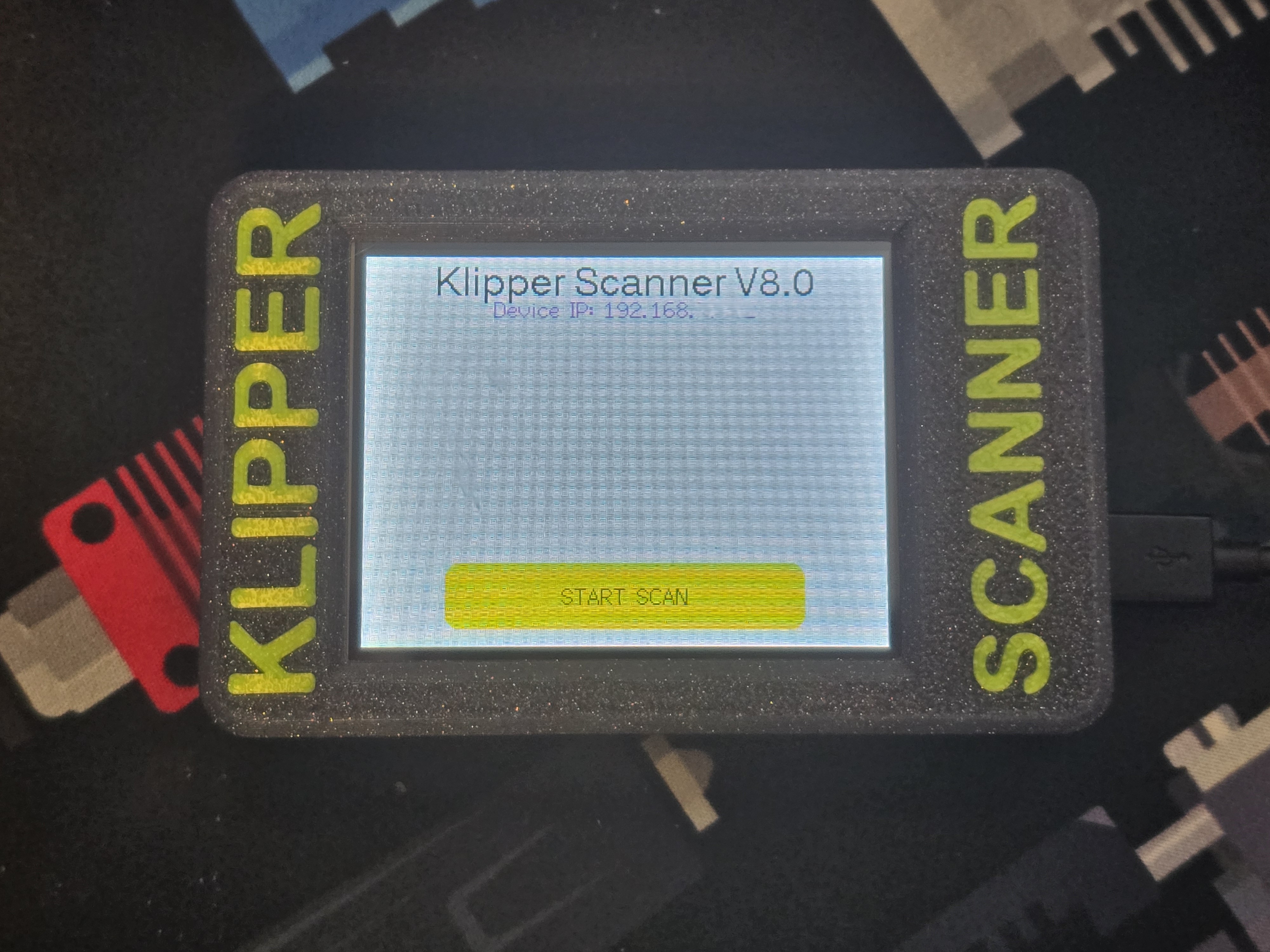 Klipper IP Address CYD Scanner