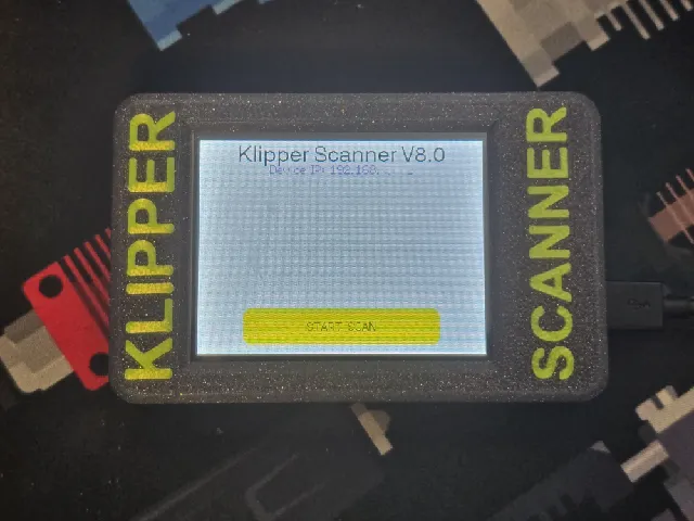 Klipper IP Address CYD Scanner