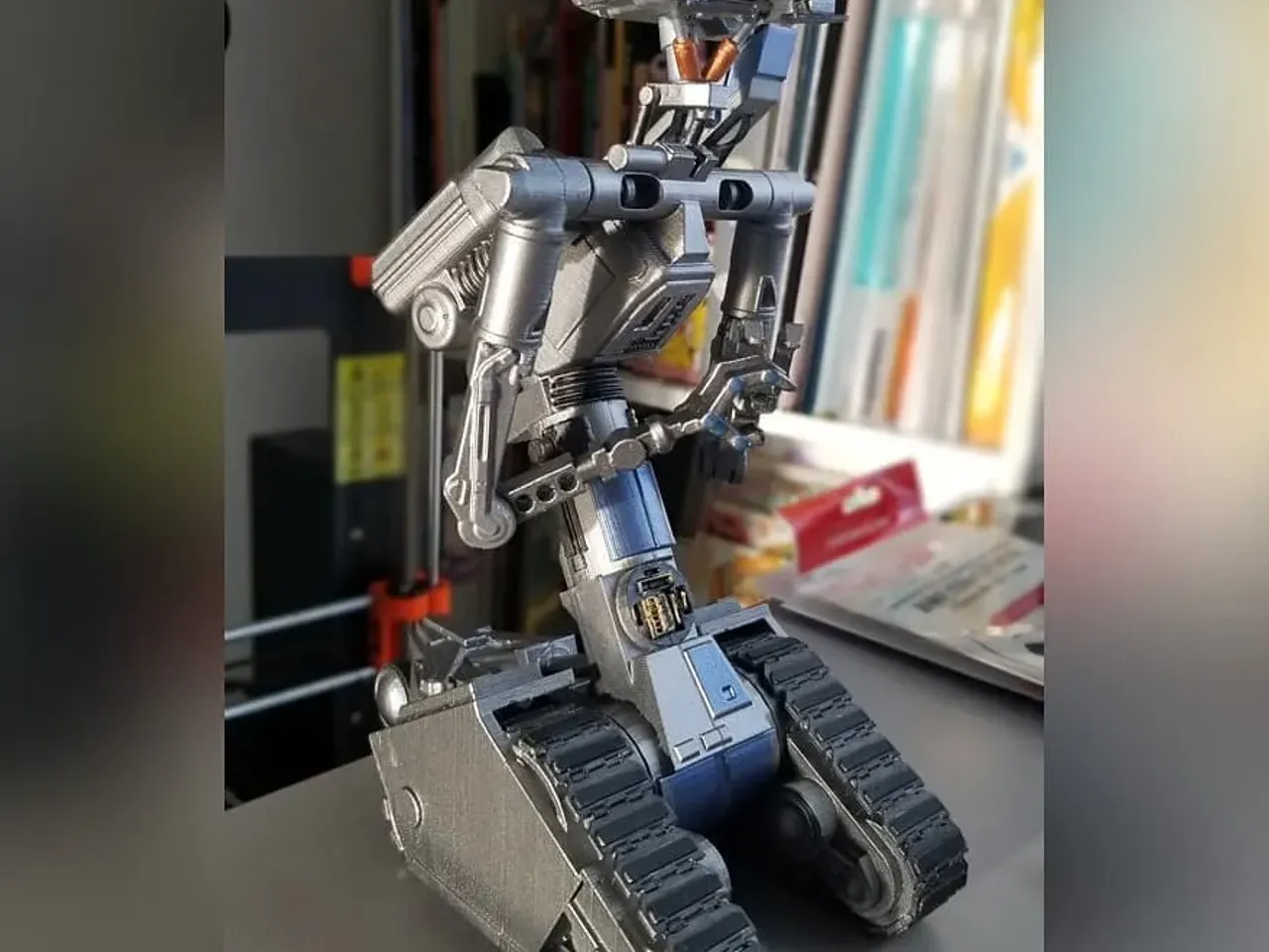 Johnny Five figure with SAINT parts & mods by Nonsense | Download 