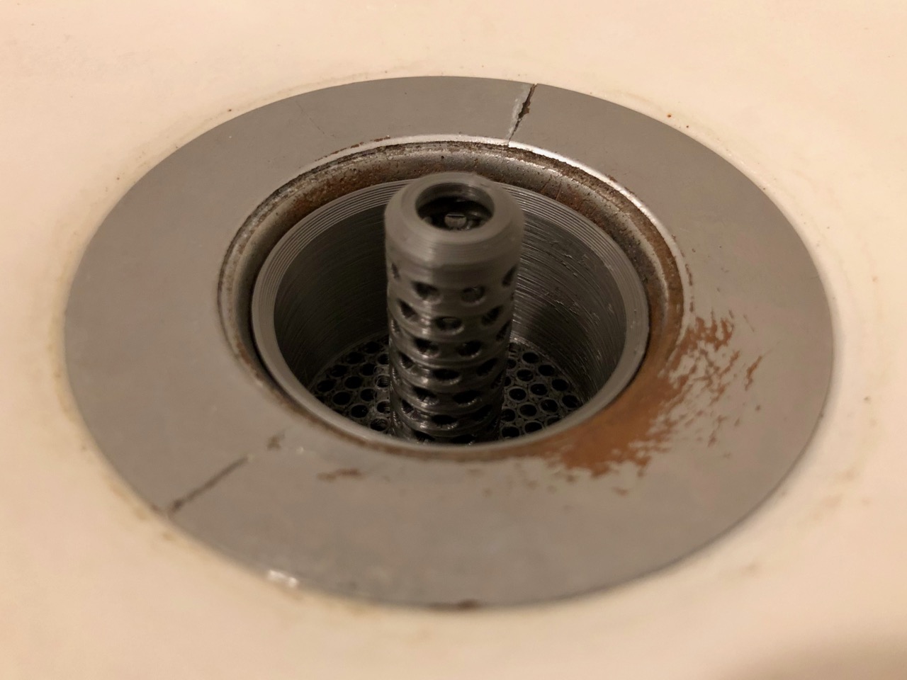 Bath Hair Trap by mkoistinen Download free STL model