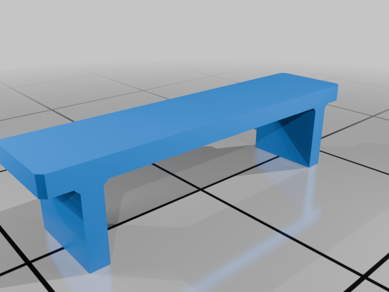 H0 scale benches
