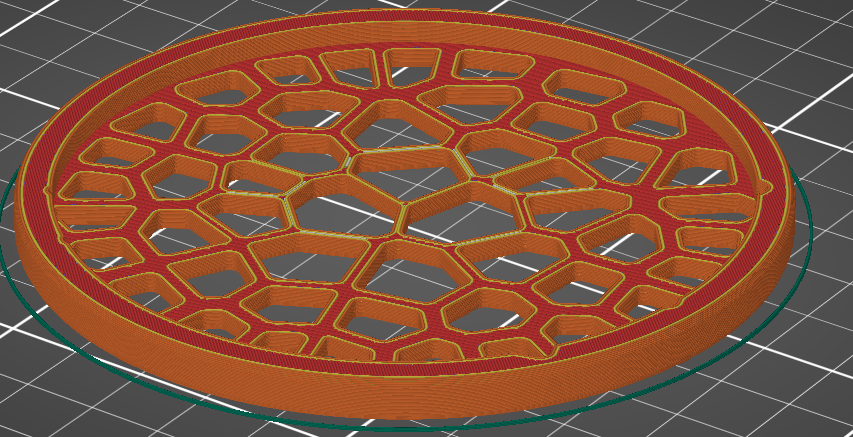 Voronoi coaster high corner