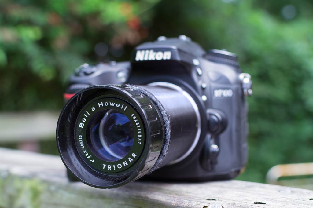 Bell and Howell Trionar to Nikon F-mount adapter