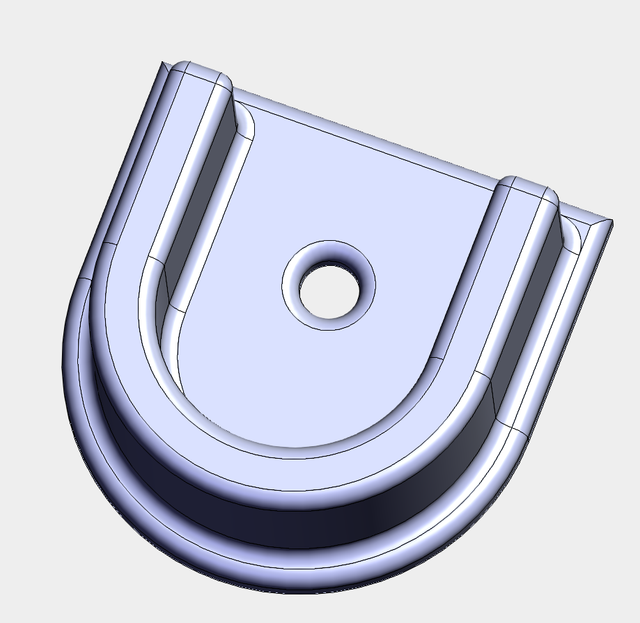 17mm x 21mm Curtain Rod Holder